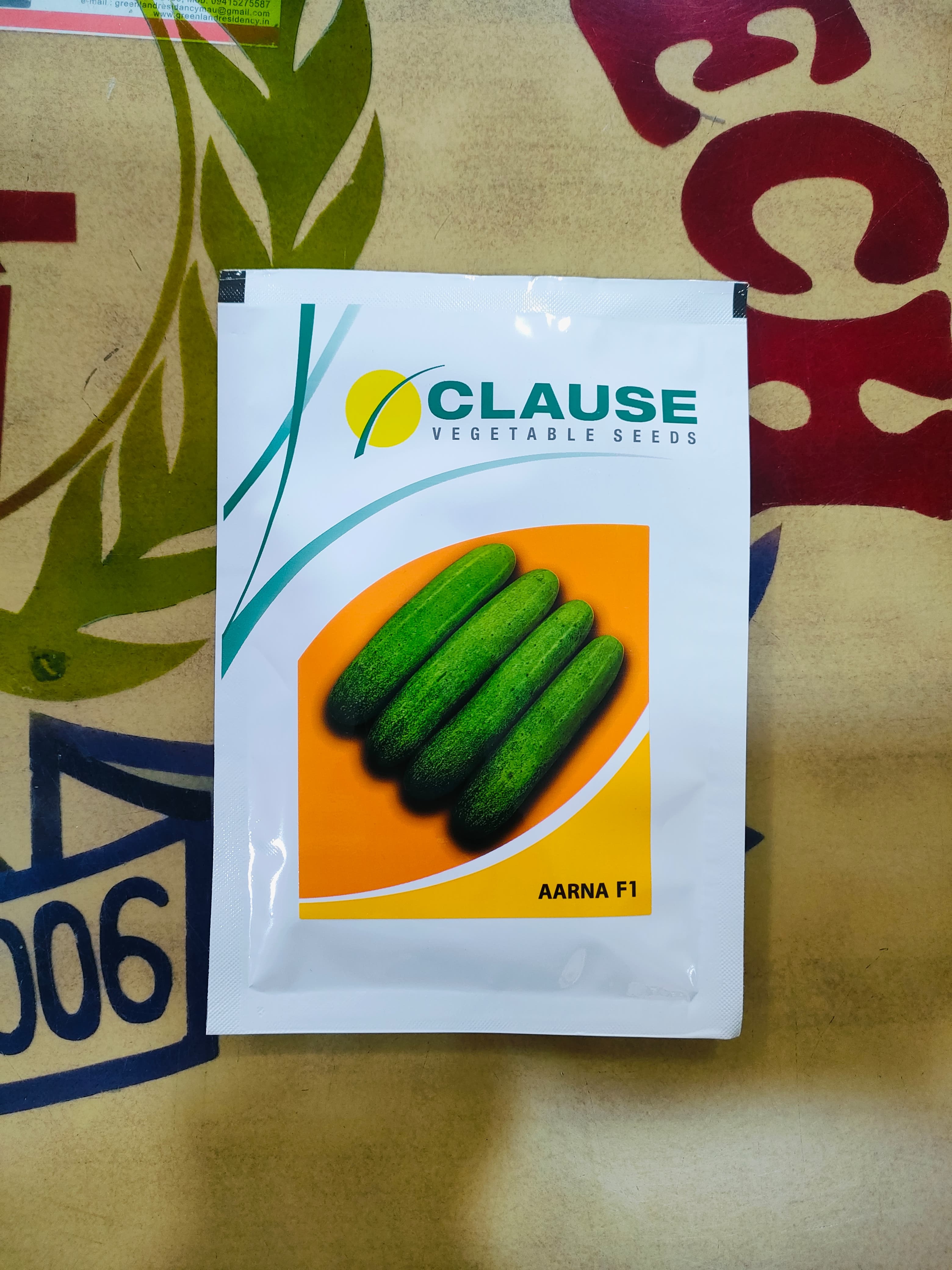 Clause AARNA 10g F1 | Hybrid Cucumber Seeds ( खीरा )